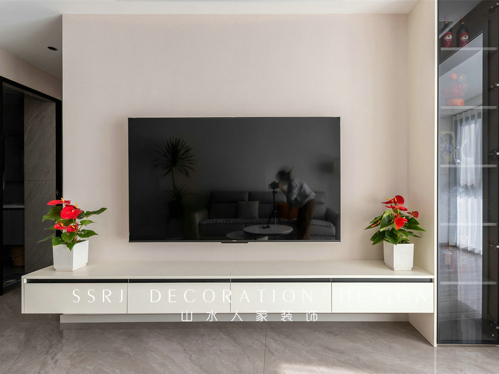 臨江府105平現代風格裝修效果圖