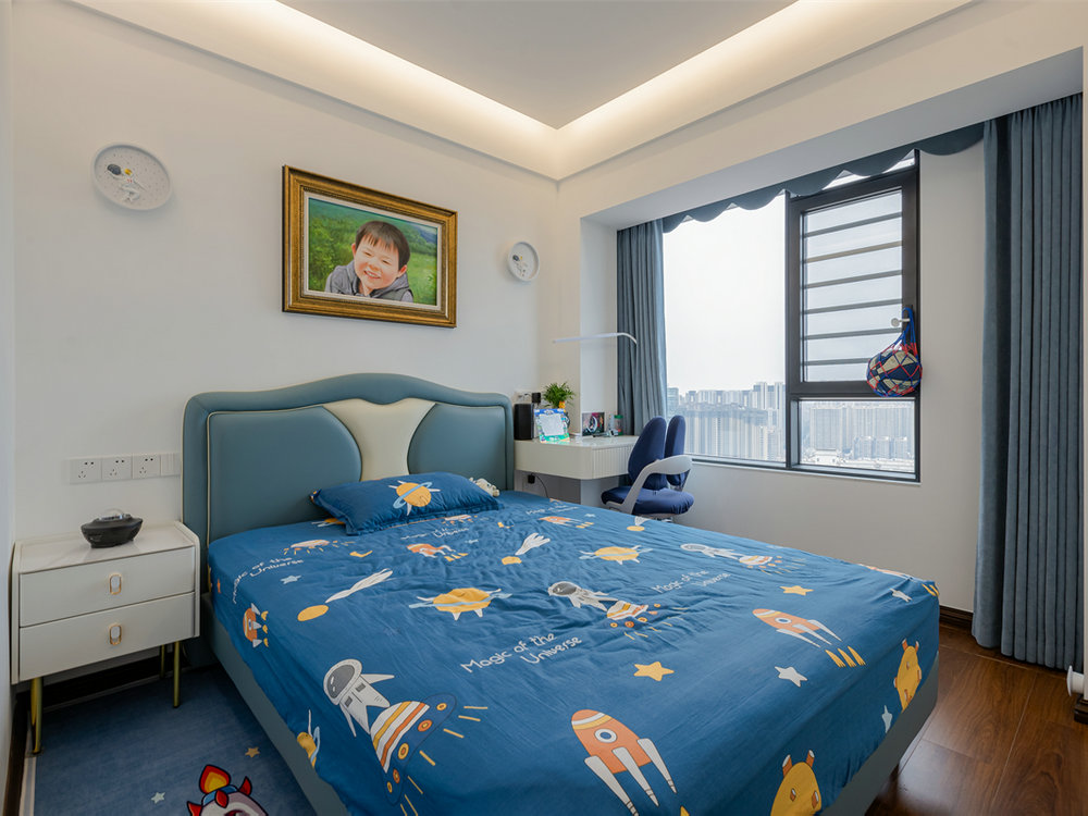 世界城瑜樾東方140平中式風格裝修效果圖