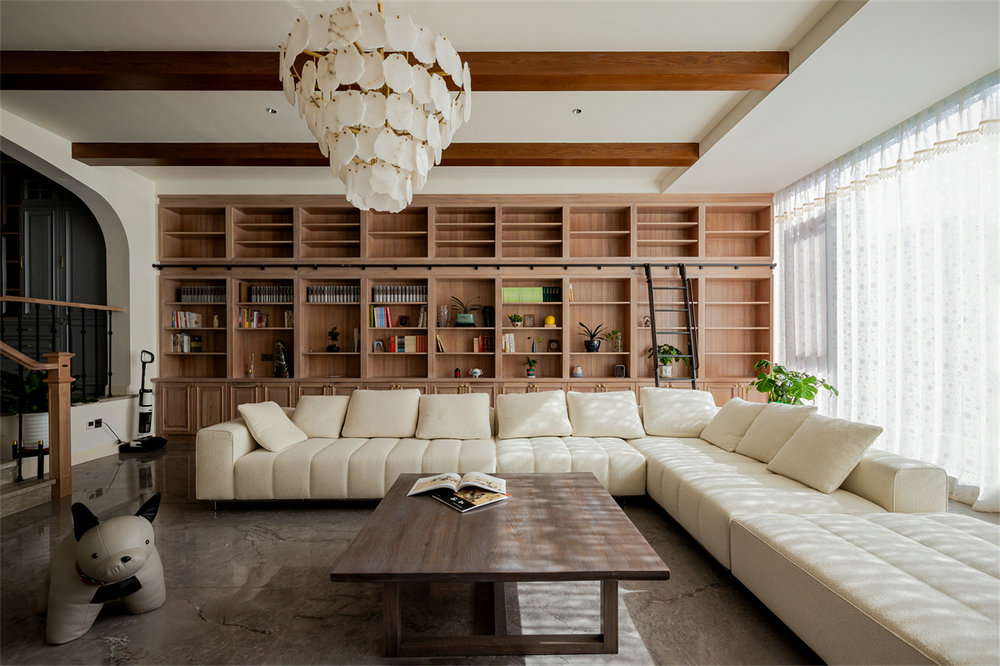 長源假日港灣別墅現代美式風格別墅裝修效果圖