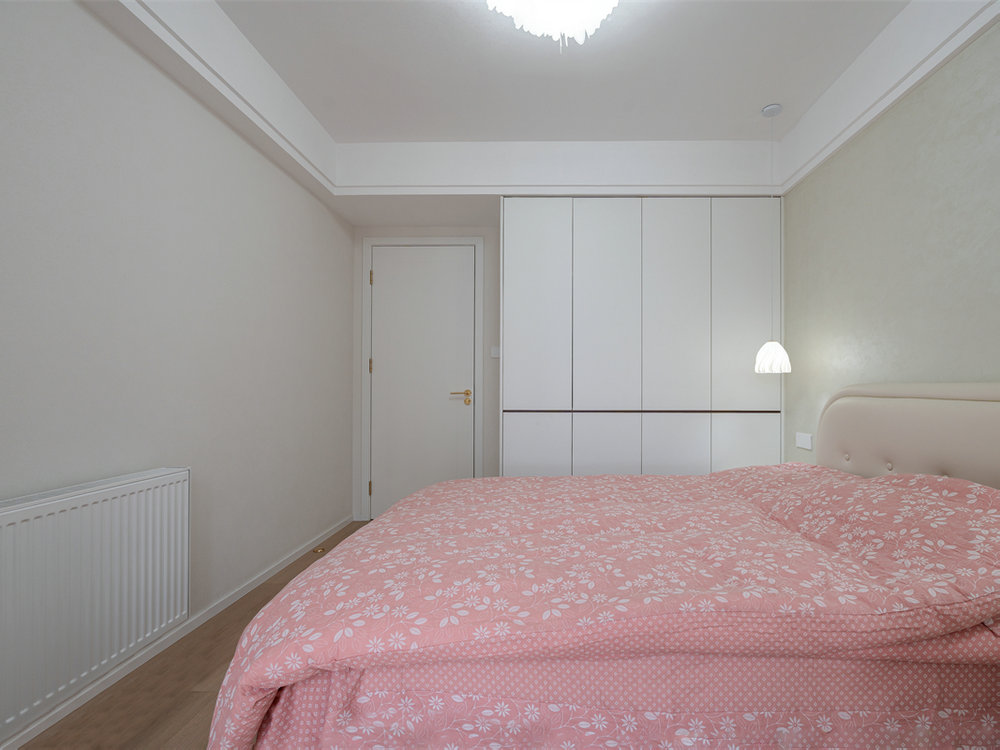 中建鉑公館112平奶油風格裝修效果圖