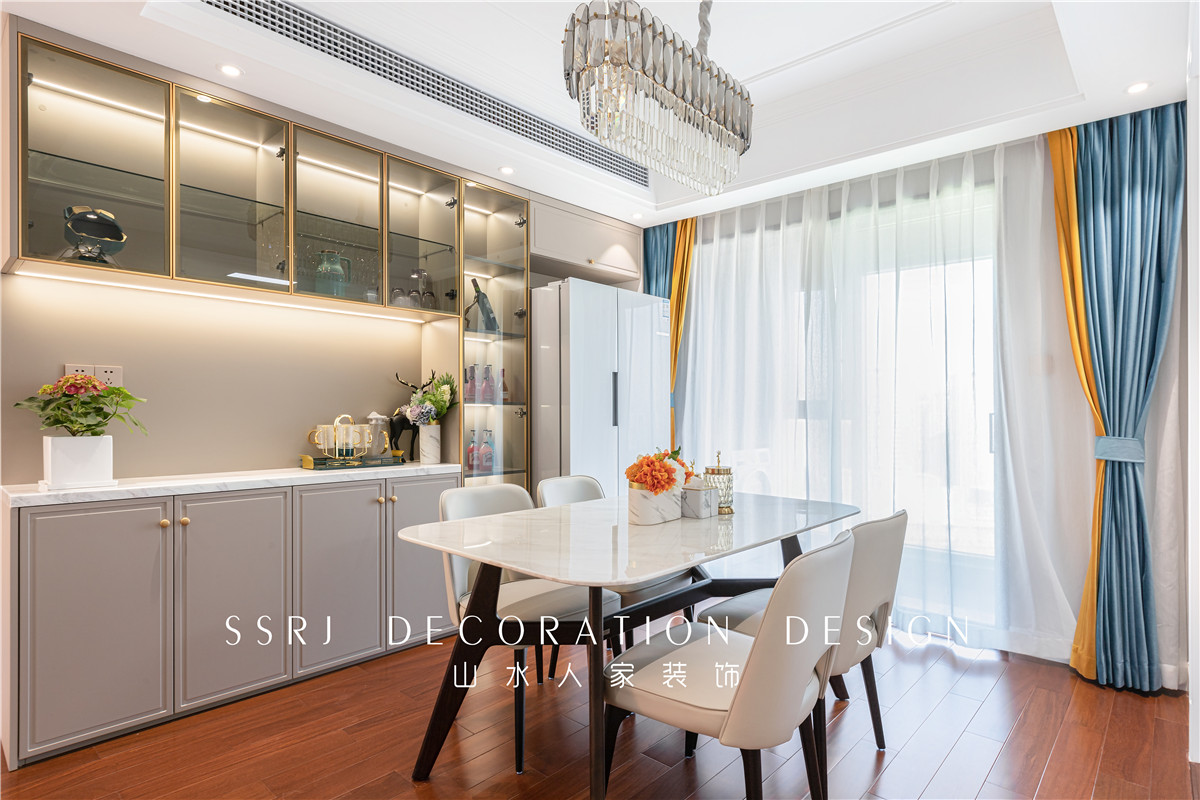 東湖雅庭美式輕奢風格裝修效果圖 東湖雅庭美式輕奢風格裝修效果圖